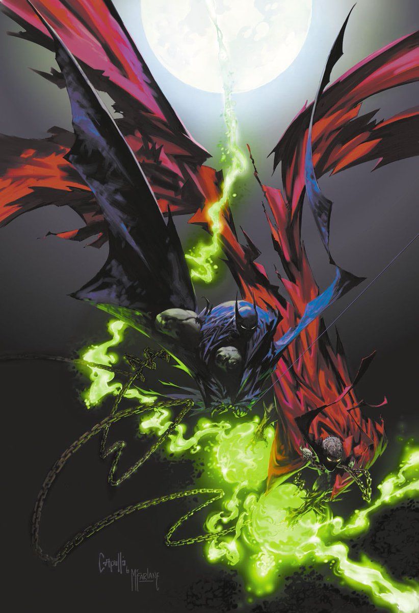 Spawn domina Batman em impressionante variante de Capullo