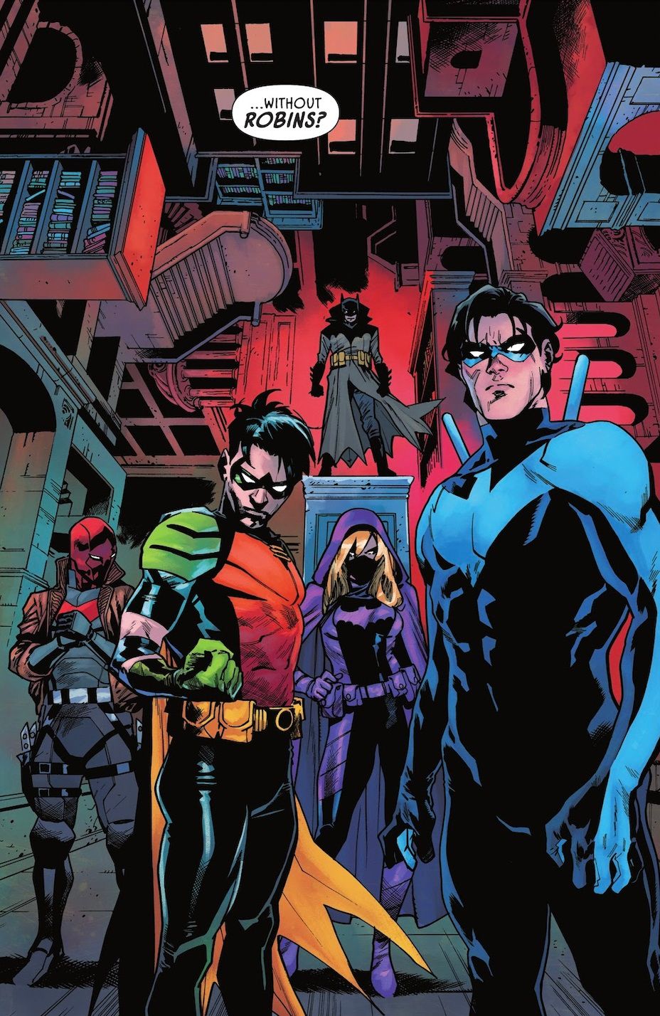 Damian Wayne acima de todos os outros Robins