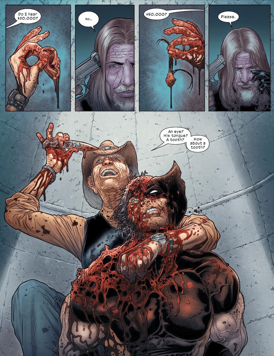 Corpo de Wolverine está sendo cortado e vendido para peças