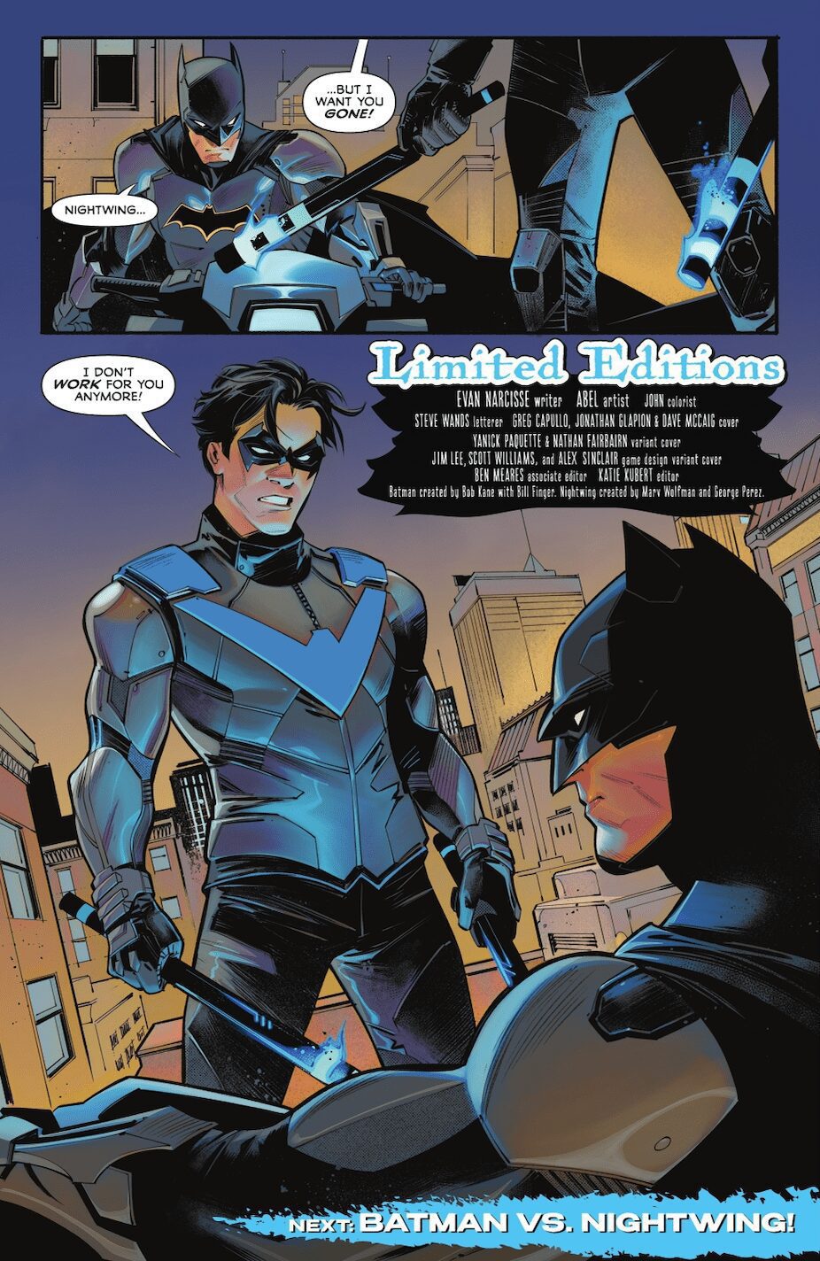 O prelúdio de Gotham Knights cria uma grande luta entre Batman e Asa Noturna