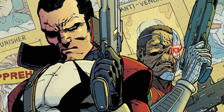 Savage Avengers 9 Punisher 2099 Deathlok Miles Morales Header