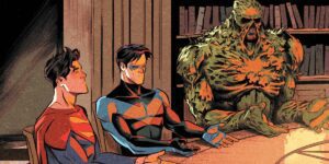 Superman Nightwing Swamp Thing Dark Crisis Seance Header