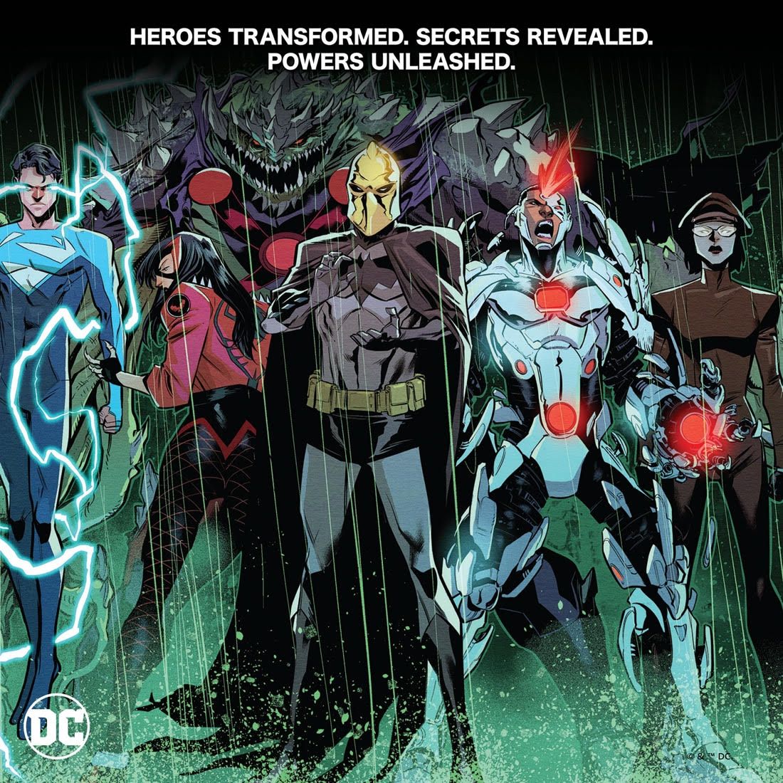 Superman fica azul elétrico para o Massive Lazarus Planet Event da DC