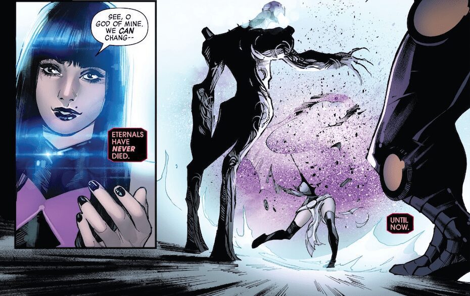 Um personagem de Major Eternals acabou de ser morto pelo Deus Celestial da Marvel
