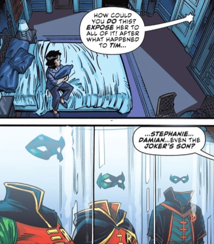 DC sugere que filho do Coringa pode ter sido um dos Robins do Batman