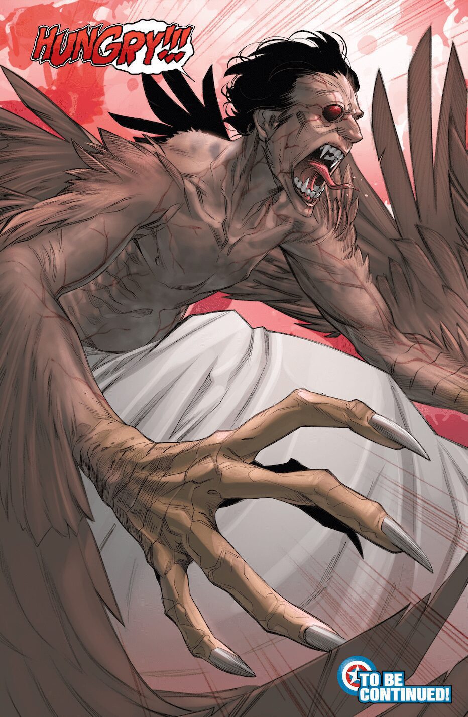 A Marvel acaba de dar a Falcon sua própria transformação no estilo 'Cap-Wolf'