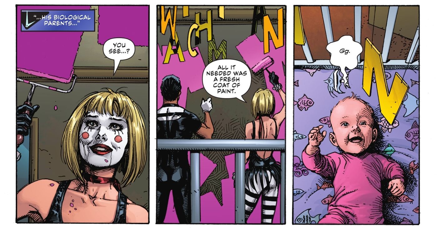 A Nova Era Dourada Mime Marionette Baby