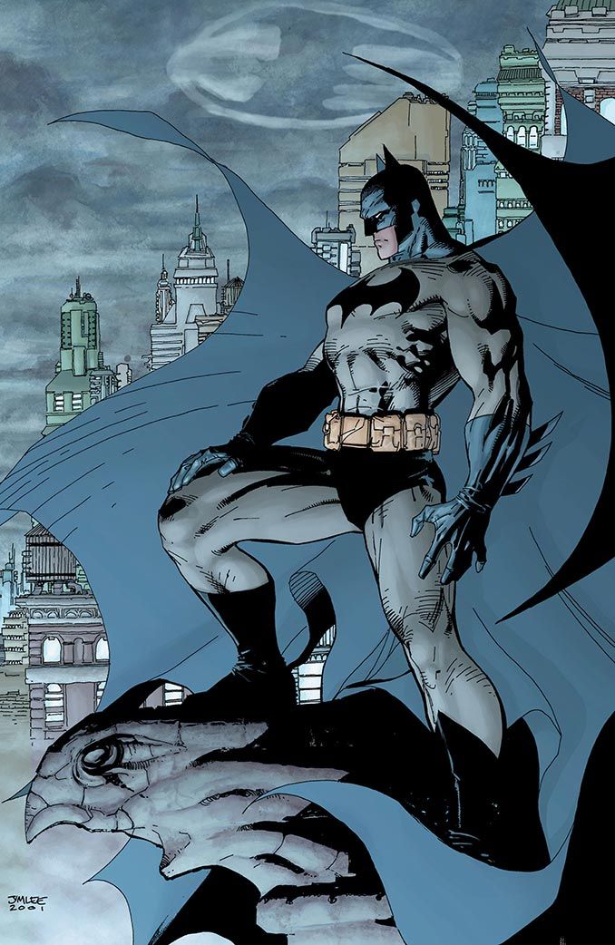 Arte do Batman Silêncio Jim Lee