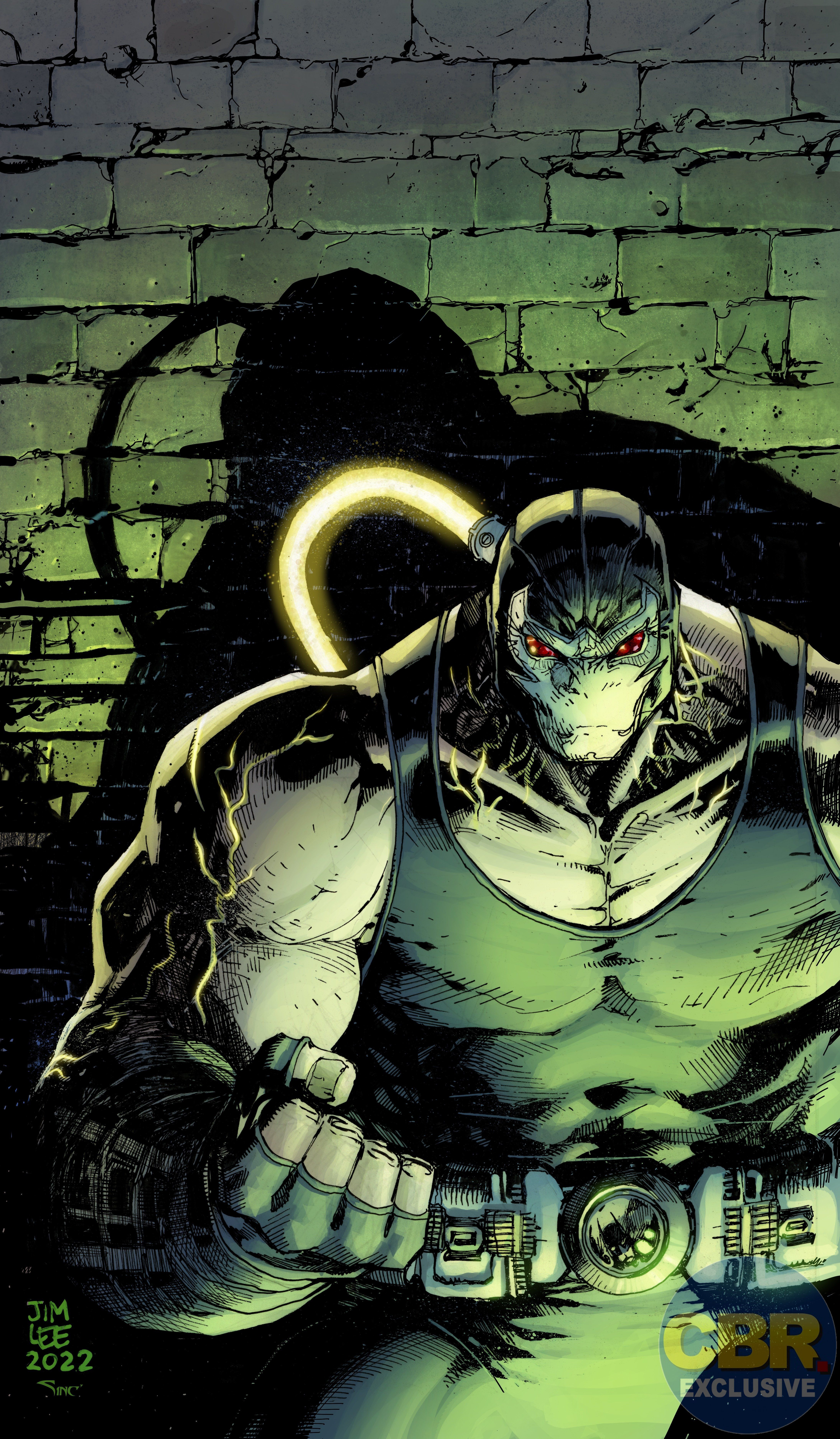 Jim Lee One Bad Day Bane Cover-1