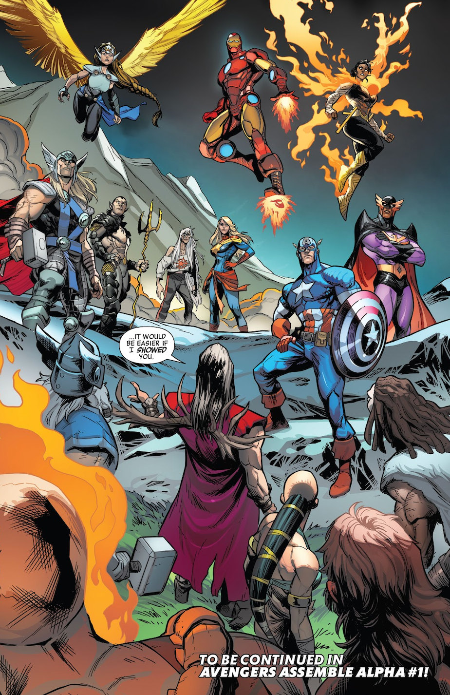 Os Vingadores finalmente encontram seus homólogos pré-históricos pela primeira vez 