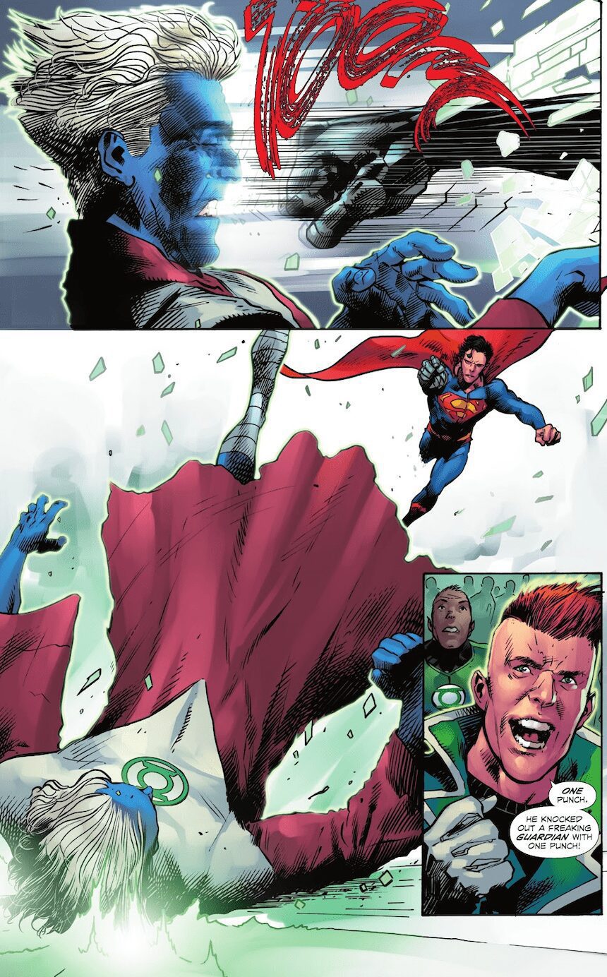 Superman destruiu um dos seres mais poderosos do multiverso com um soco