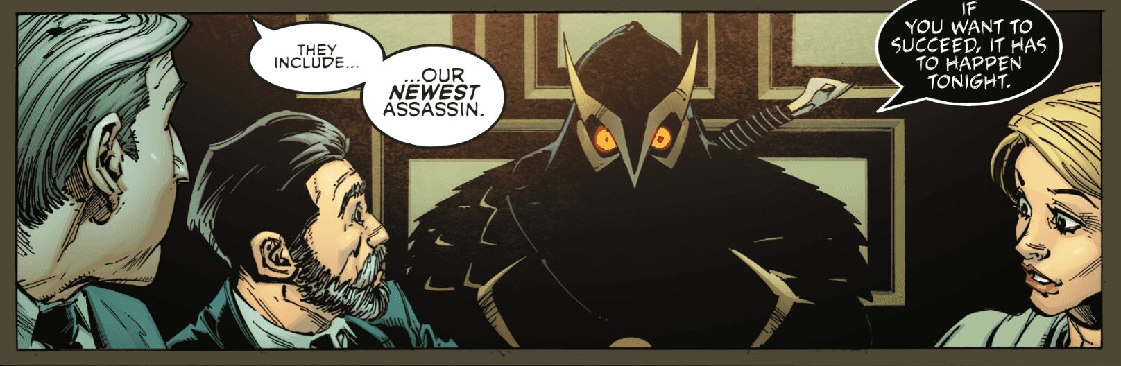 Batman/Spawn apresenta a nova Garra Cósmica da Corte das Corujas