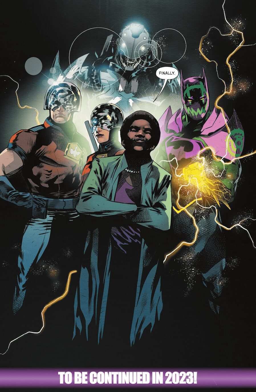 Esquadrão Suicida da DC seleciona um vilão híbrido Batman/Superman no estilo Coringa