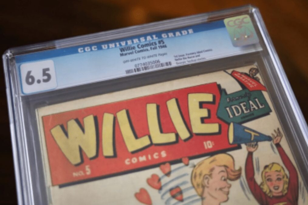 O primeiro emblema da marca da Marvel é descoberto em uma história em quadrinhos surpreendente