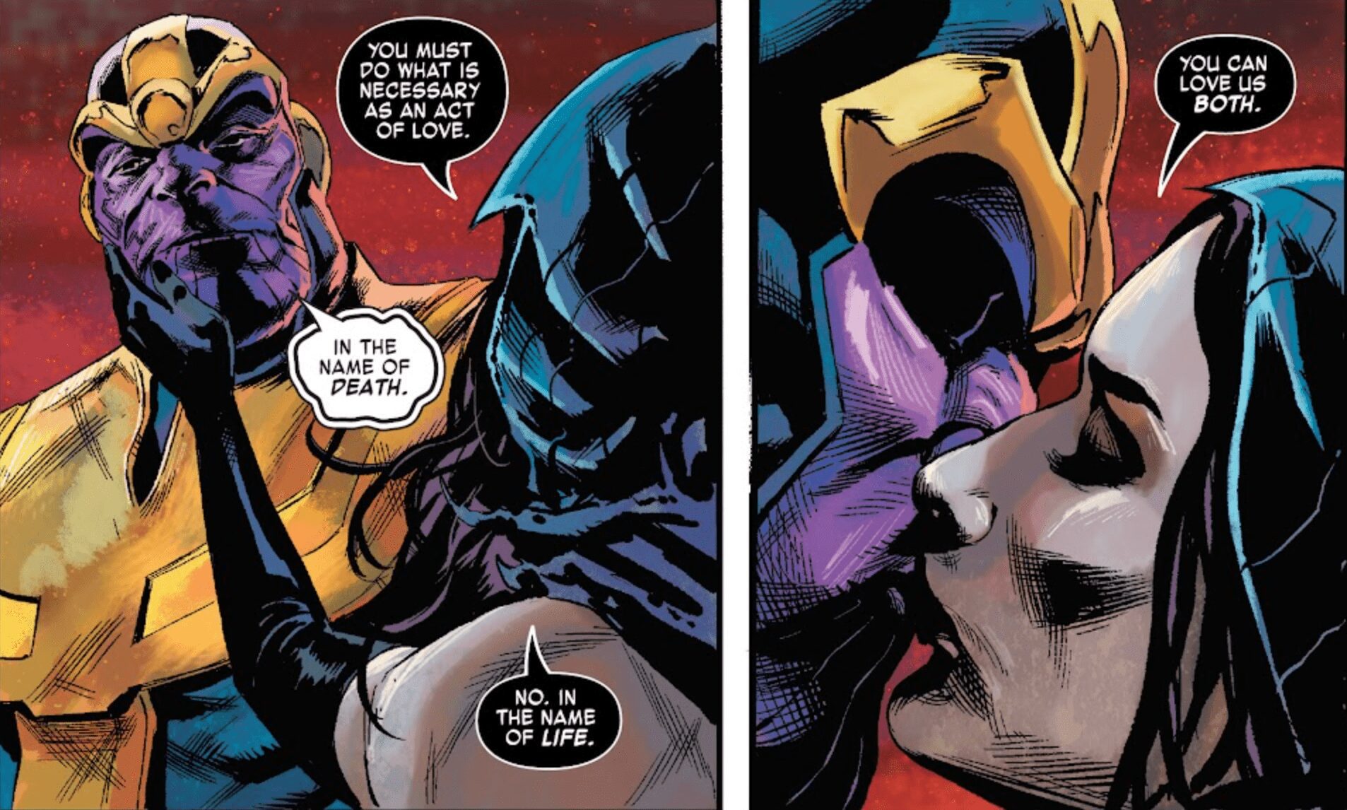 O romance mais perigoso de Thanos está levando as coisas para o próximo nível