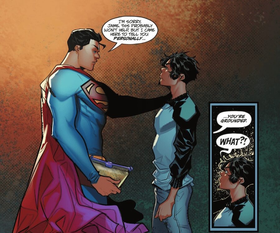 Superman acabou de castigar um grande herói da DC - e não é seu filho