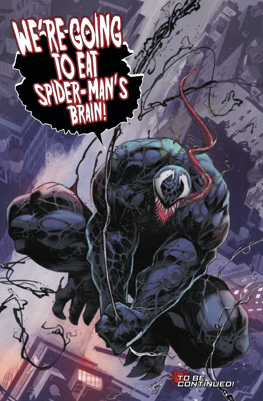 Venom apenas ressuscitou sua frase de efeito mais grosseira e popular