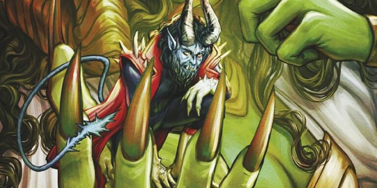 Nightcrawler acabou de se reconectar com sua mãe