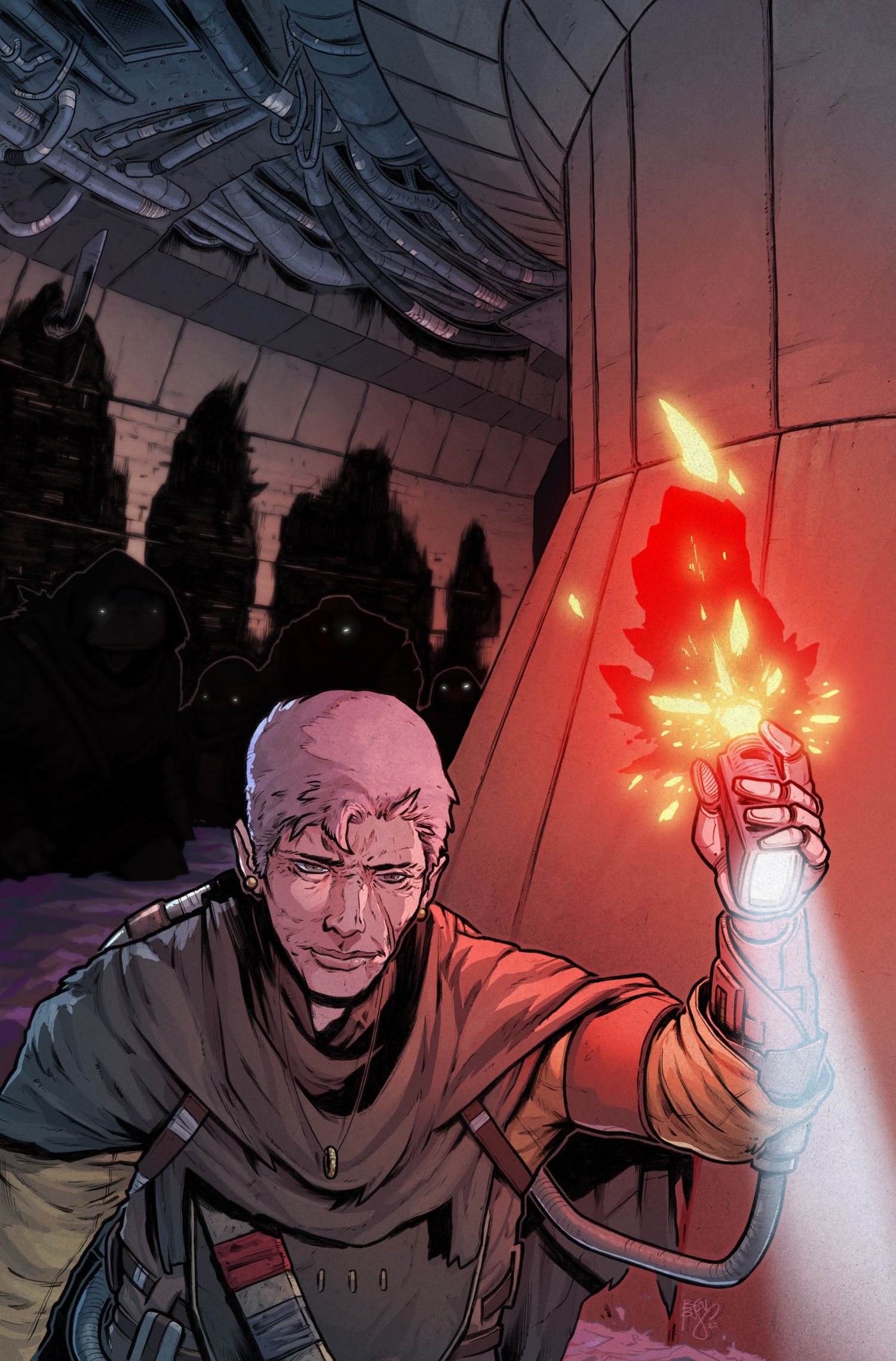 TMNT The Last Ronin - Lost Day Special - Arte promocional de Ben Bishop