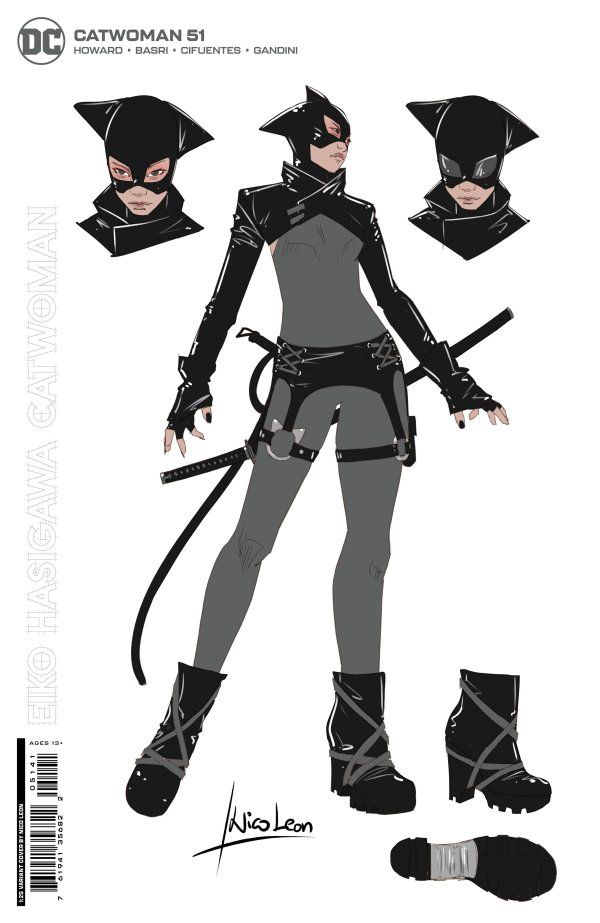 Capa variante da Mulher-Gato 51
