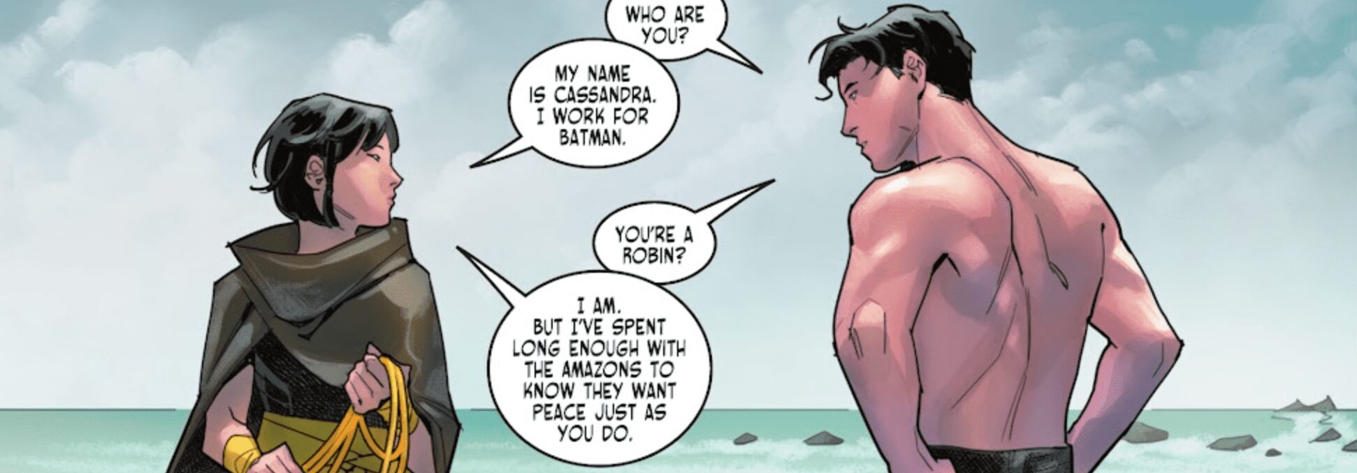 A Batgirl de Cassandra Caine se torna um Robin na série Game of Thrones da DC