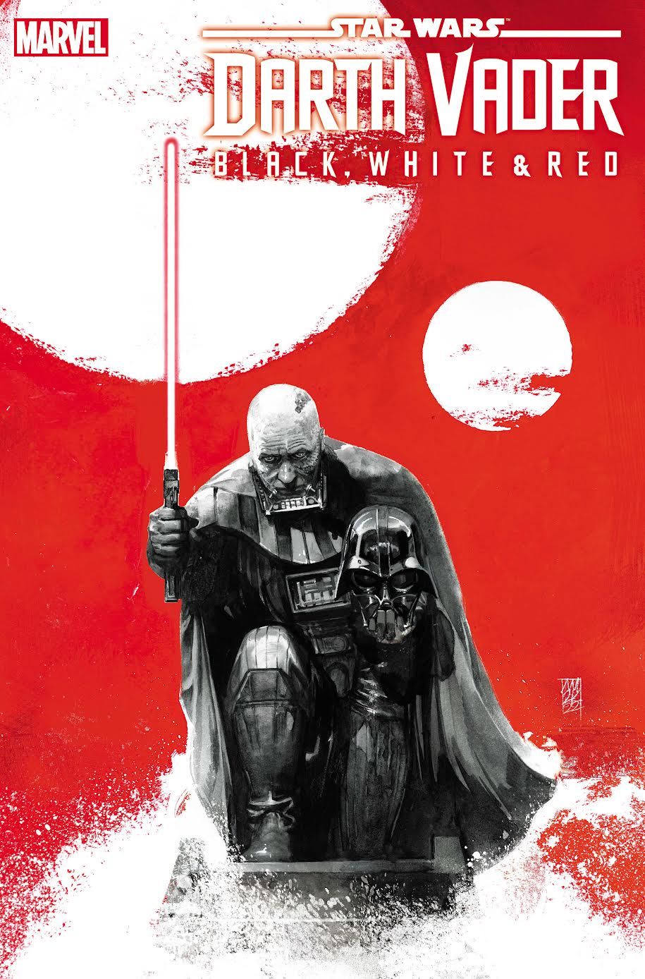 Darth Vader fica preto, branco e vermelho em sua série de antologia solo