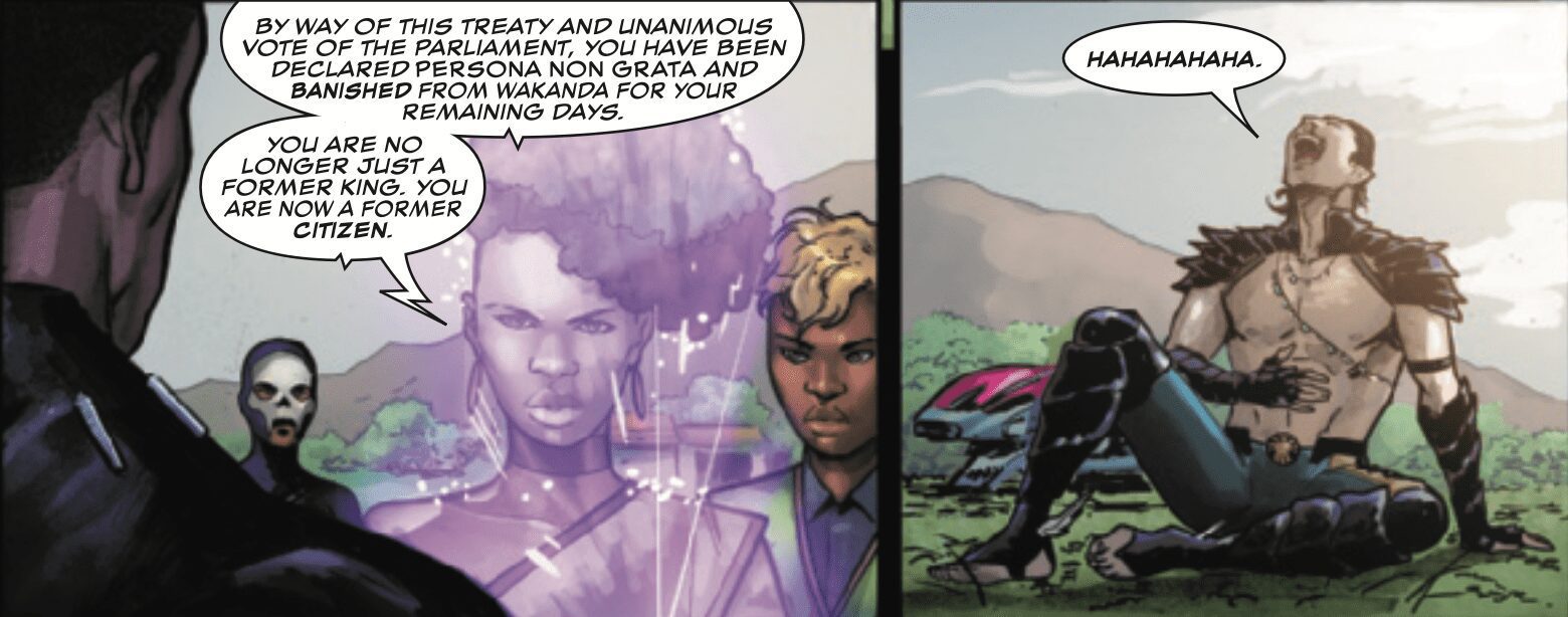 pantera negra expulsa de wakanda novamente