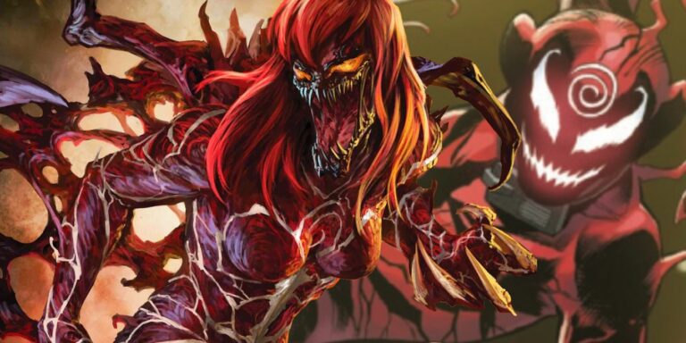 Alchemex Labs bonds the Carnage symbiote with a chimpanzee in Cult of Carnage: Misery