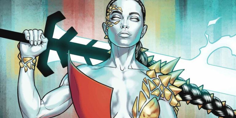 Rasputin IV, a five-powered mutant made by Mister Sinister, debuts a stunning Hellfire Gala outfit.