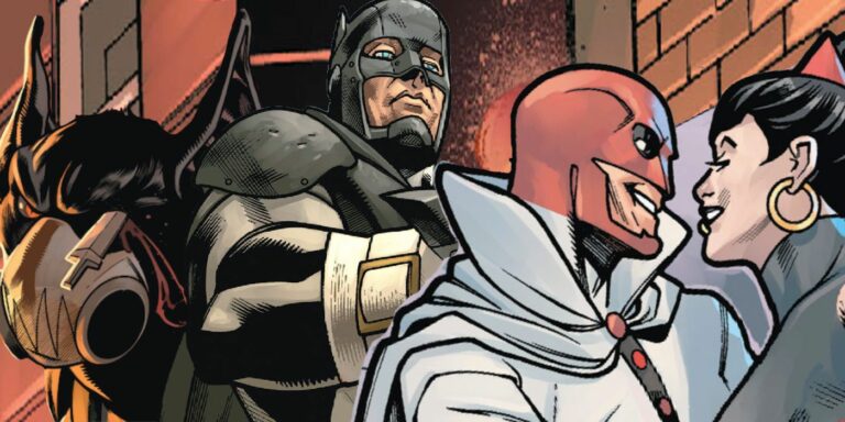 After losing his right hand, Bruce Wayne turns his arm into a weapon in a preview for Batman #135.