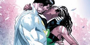 Superman: Lost cover art by Lee Weeks teases an affair between Clark Kent and a Green Lantern.
