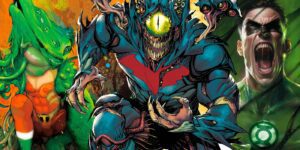 DC's Knight Terrors horror event debuts the Terror Titans, brings back Batman's mech suit and more.