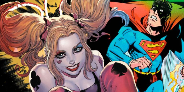 Harley Quinn accidentally murders Superman in Multiversity Harley Screws up the DCU #3.