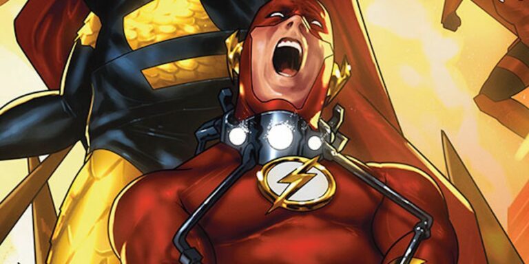 The Flash's penultimate issue contains a surprise appearance from the Anti-Monitor.