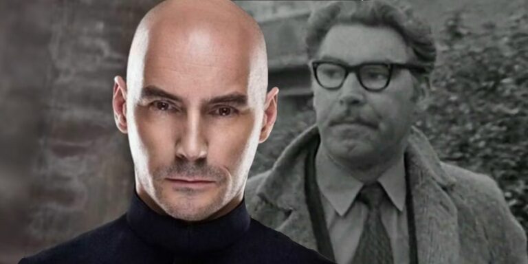 Iconic comics creator Grant Morrison is pictured in front of his father, Walter Morrison.