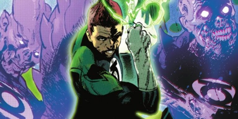 Guy Gardner refers to himself as the Lantern in the Dark and utters a new oath in Green Lantern #1.