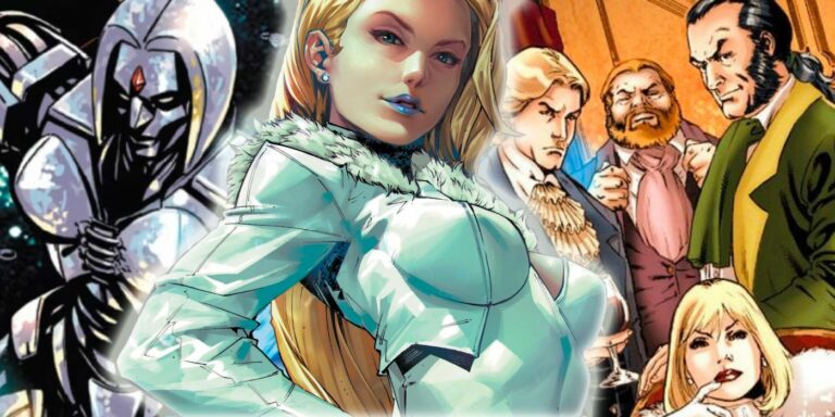 Emma Frost tells Storm her time in the Hellfire Club taught her to cope with her evil transgressions