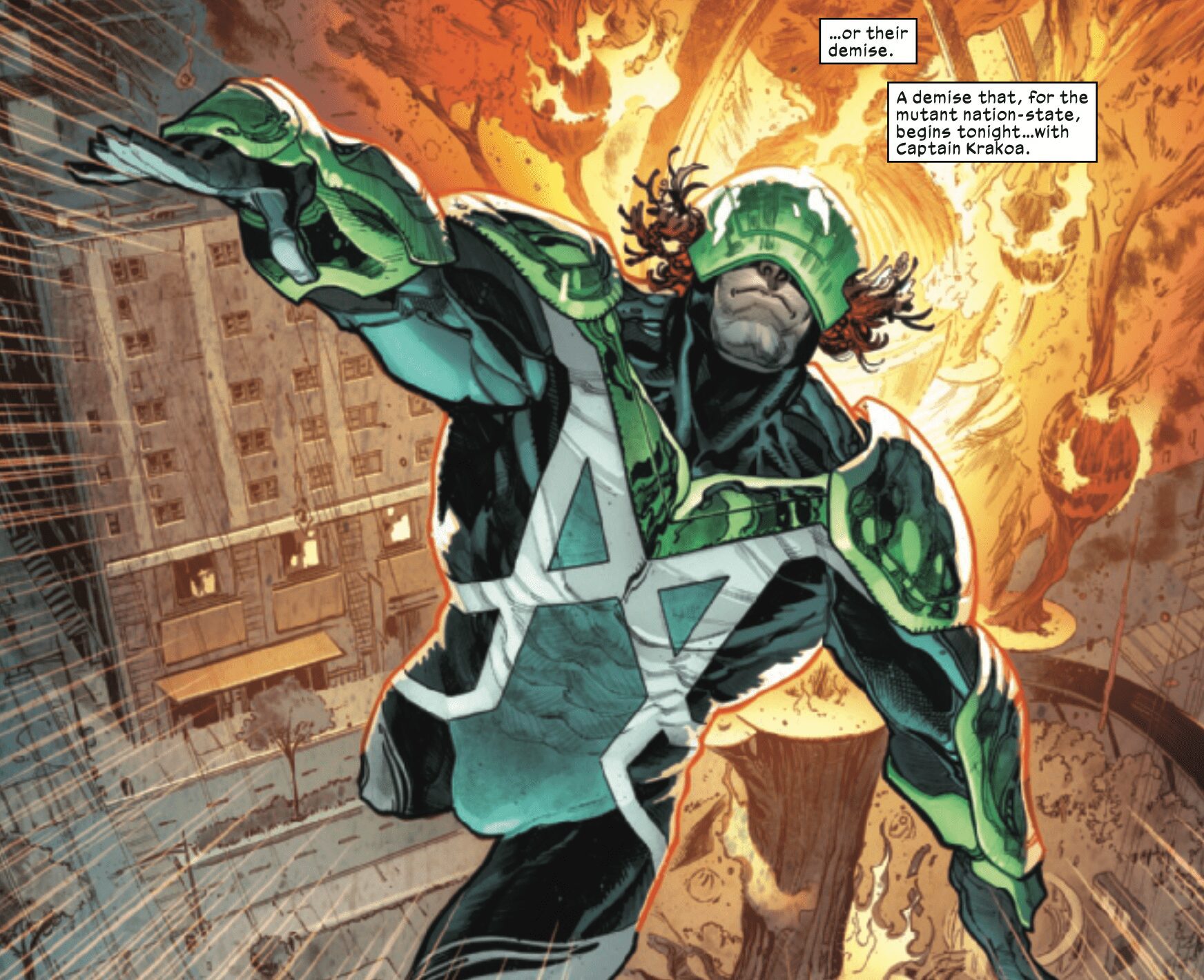 Um novo Capitão Krakoa, que jogará em Fall of X da Marvel, estreia na edição FCBD dos X-Men.