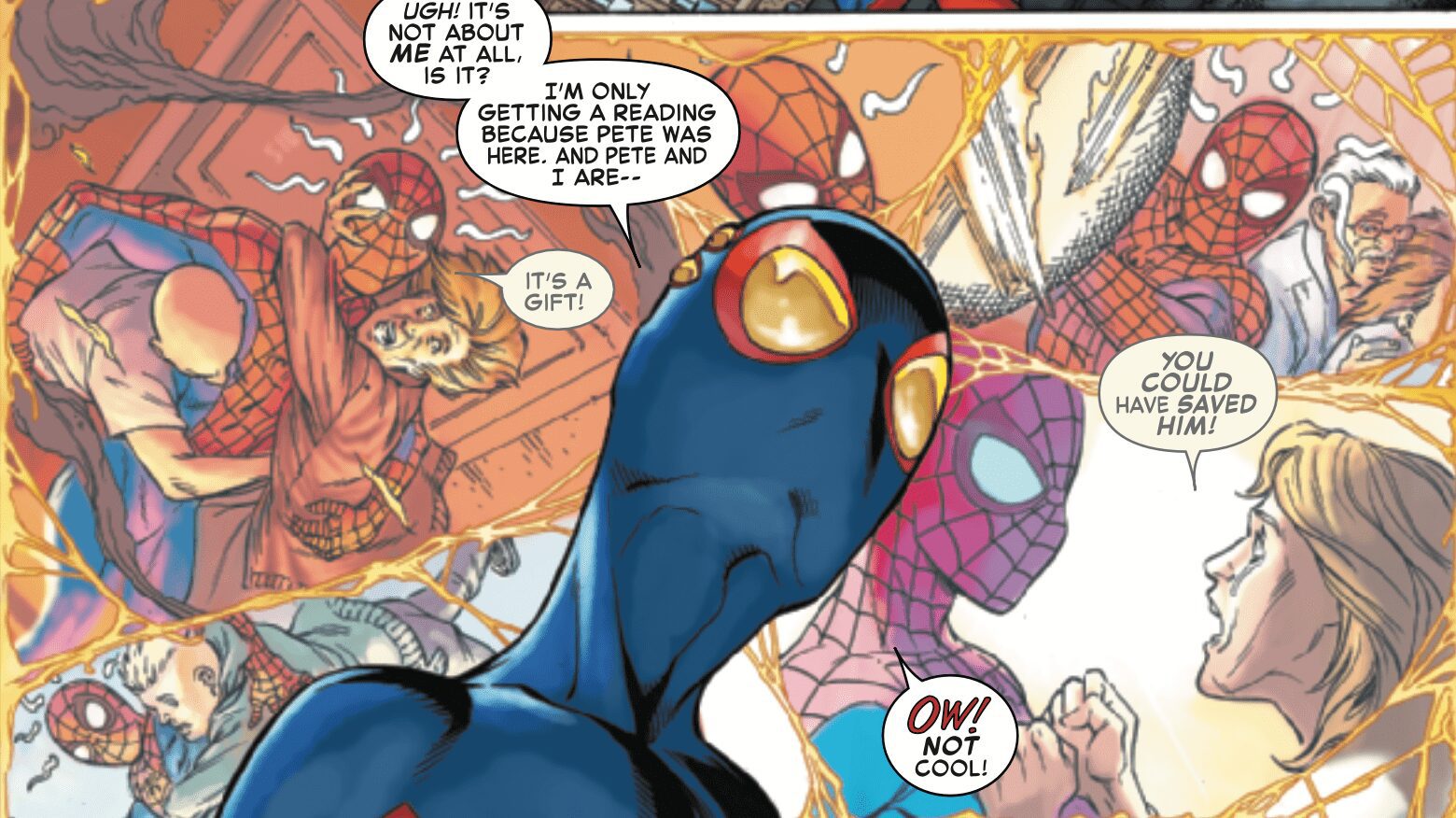 Spider-Boy, o novo ajudante há muito perdido do Homem-Aranha, estreia um perigoso superpoder em Spider-Man #8.