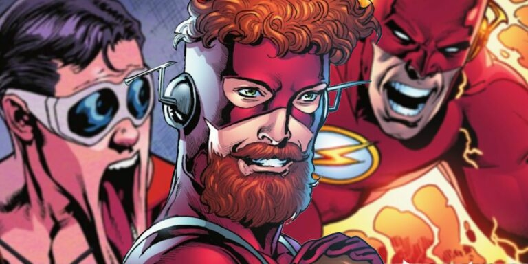 Wally West gets a beard and a hairy makeover in the latest issue of DC's The Flash series.