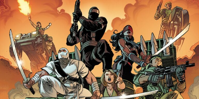 Snake Eyes and the G.I. Joe team return to comics