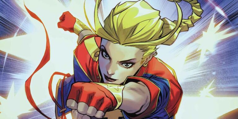 Stephen Segovia cover art for Captain Marvel #1.
