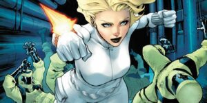 David Marquez's cover of White Widow #1.