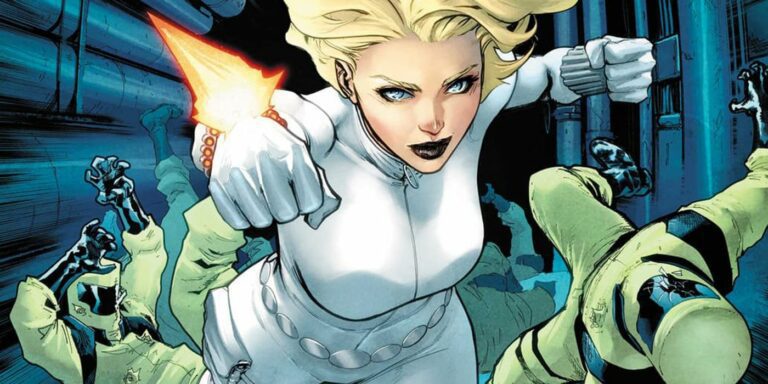 David Marquez's cover of White Widow #1.
