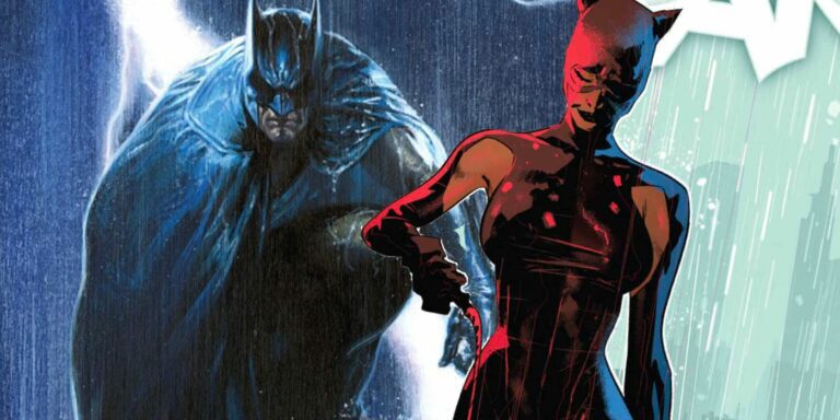 Bruce Wayne and Selina Kyle have a tense conversation in DC's Batman #136.