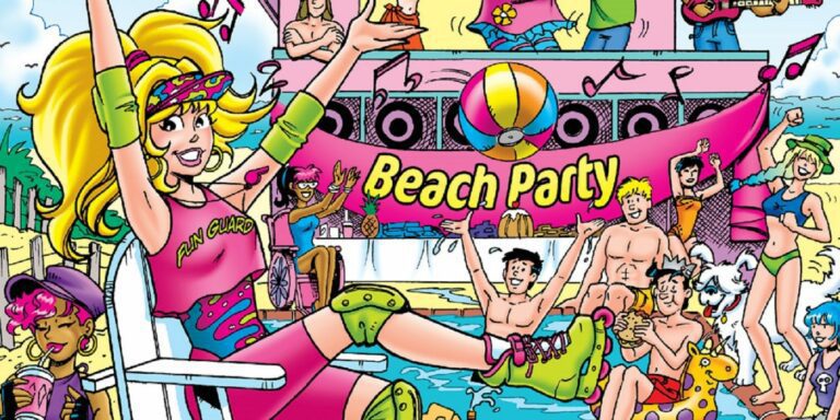Betty dresses up like Barbie