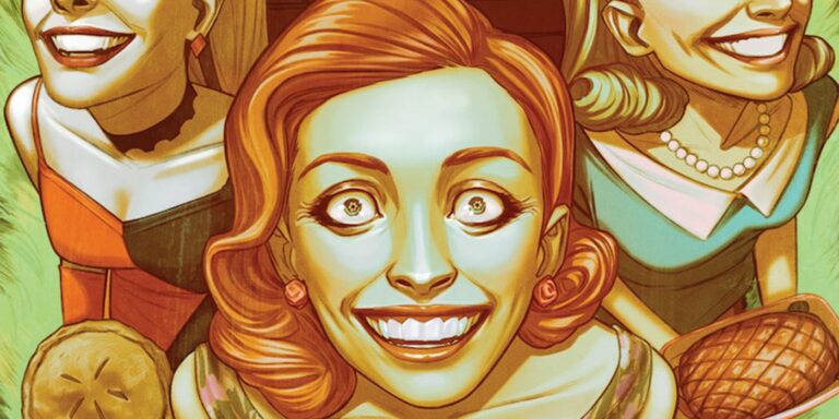 Poison Ivy on cover of Knight Terrors.