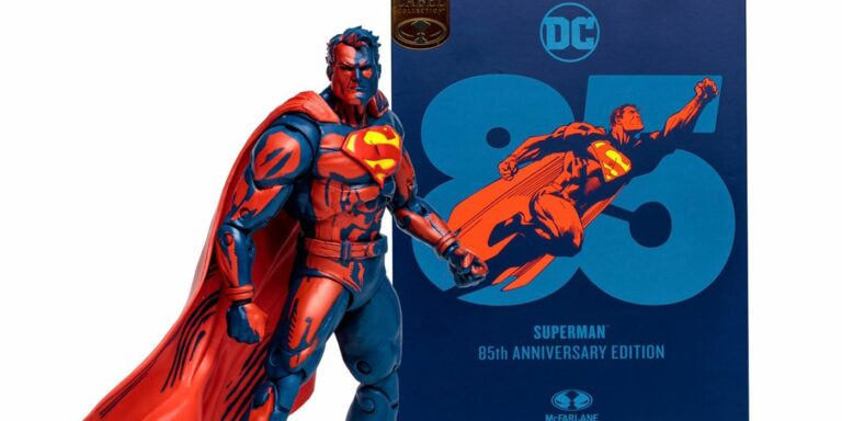 Brinquedos da McFarlane revela figuras do SDCC Gold Label de Superman, Batman e mais