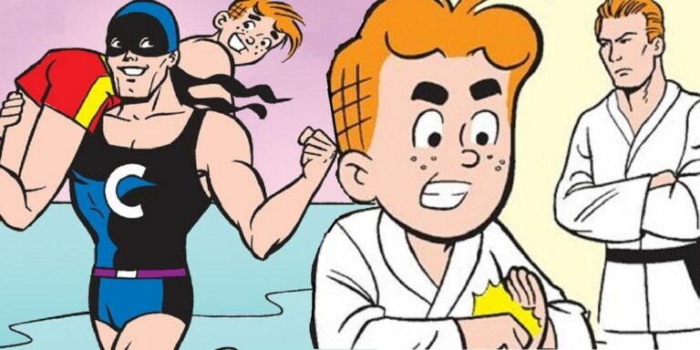 Dois fuzileiros navais da Era de Ouro ensinam lições para Archie e Little Archie