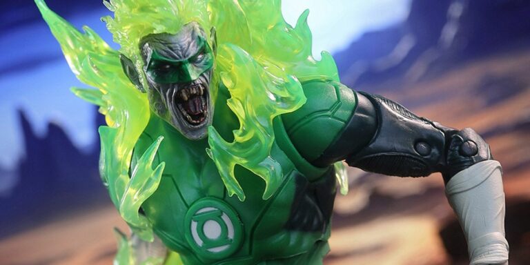 McFarlane Toys revela figuras exclusivas do Lanterna Verde e do Raio Negro